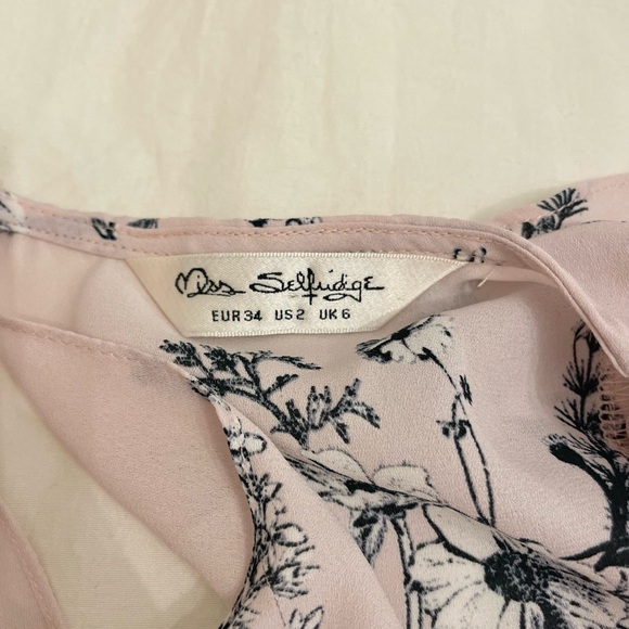 Miss Selfridge Silky Ruffled Blouse - Picture 4 of 4